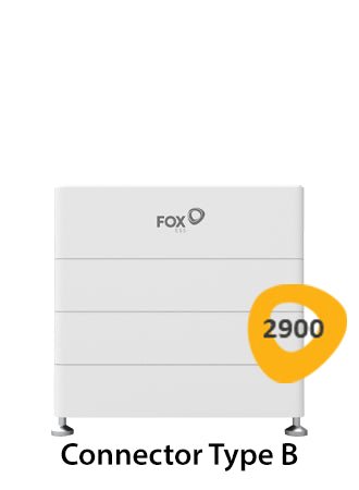 Fox ECS HV ECM2900 Connector Type B, 11.52kWh 1x Master 3x Slave