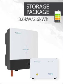 GivEnergy Gen3 - 3.6kW Hybrid with 2.6kWh Battery Package (2.6kWh)