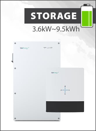 GivEnergy Gen3 - 3.6kW Hybrid with 9.5kWh Battery Package (9.5kWh)