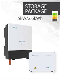 GivEnergy Gen3 - 5.0kW Hybrid with 2.6kWh Battery Package (2.6kWh)