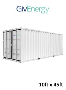 GivEnergy Commercial Storage - 10 Foot Container