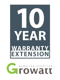 Growatt Warranty Ext.of 10 years (Total 20y) for MIN2500TL-X