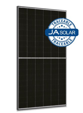 440W N-type Double Glass Bifacial Traceable with MC4 connectors (Black Frame)