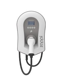 Zappi EV Charge Point 22kW 3PH Type 2 Tethered White